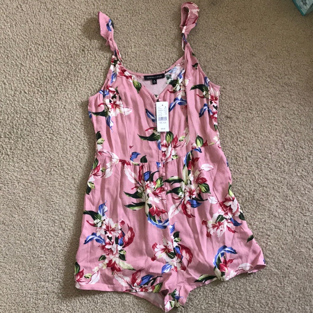 Kendall and Kylie Floral Romper
